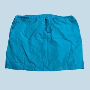 Streetwear blue mini skirt